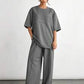"Brooklyn Oversized Co-ord Set - Grey"